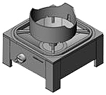Плита газовая Вулкан KSB01 8065 WOK ― Официальный сайт Российских производителей промышленного оборудования