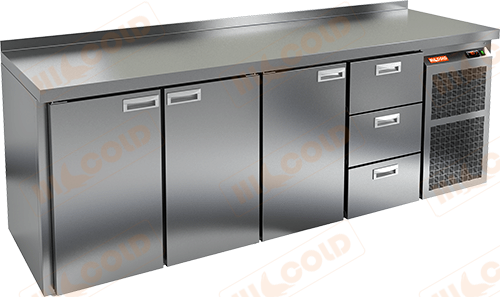 Стол морозильный  HICOLD  BN 1113 BR2 BT ― Официальный сайт Российских производителей промышленного оборудования