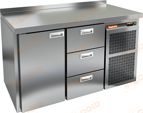 Стол охлаждаемый  HICOLD  GN 13 BR2 TN ― Официальный сайт Российских производителей промышленного оборудования