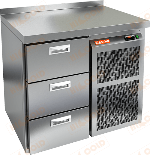 Стол охлаждаемый  HICOLD  GN 3 BR2 TN ― Официальный сайт Российских производителей промышленного оборудования