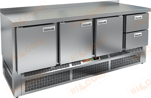 Стол охлаждаемый  HICOLD  GNE 1112/TN ― Официальный сайт Российских производителей промышленного оборудования