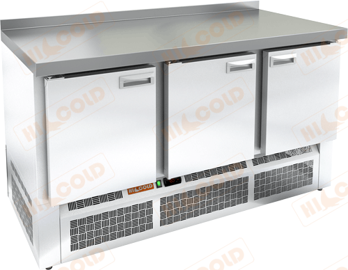 Стол охлаждаемый  HICOLD  GNE 111/TN W ― Официальный сайт Российских производителей промышленного оборудования
