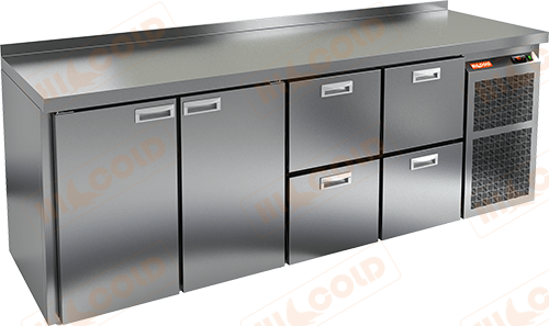 Стол охлаждаемый  HICOLD  SN 1122 BR2 TN ― Официальный сайт Российских производителей промышленного оборудования